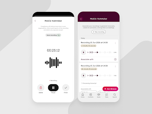 [Android/iOS] 「One Tap Mobile Notetaker」と「Meeting Review」